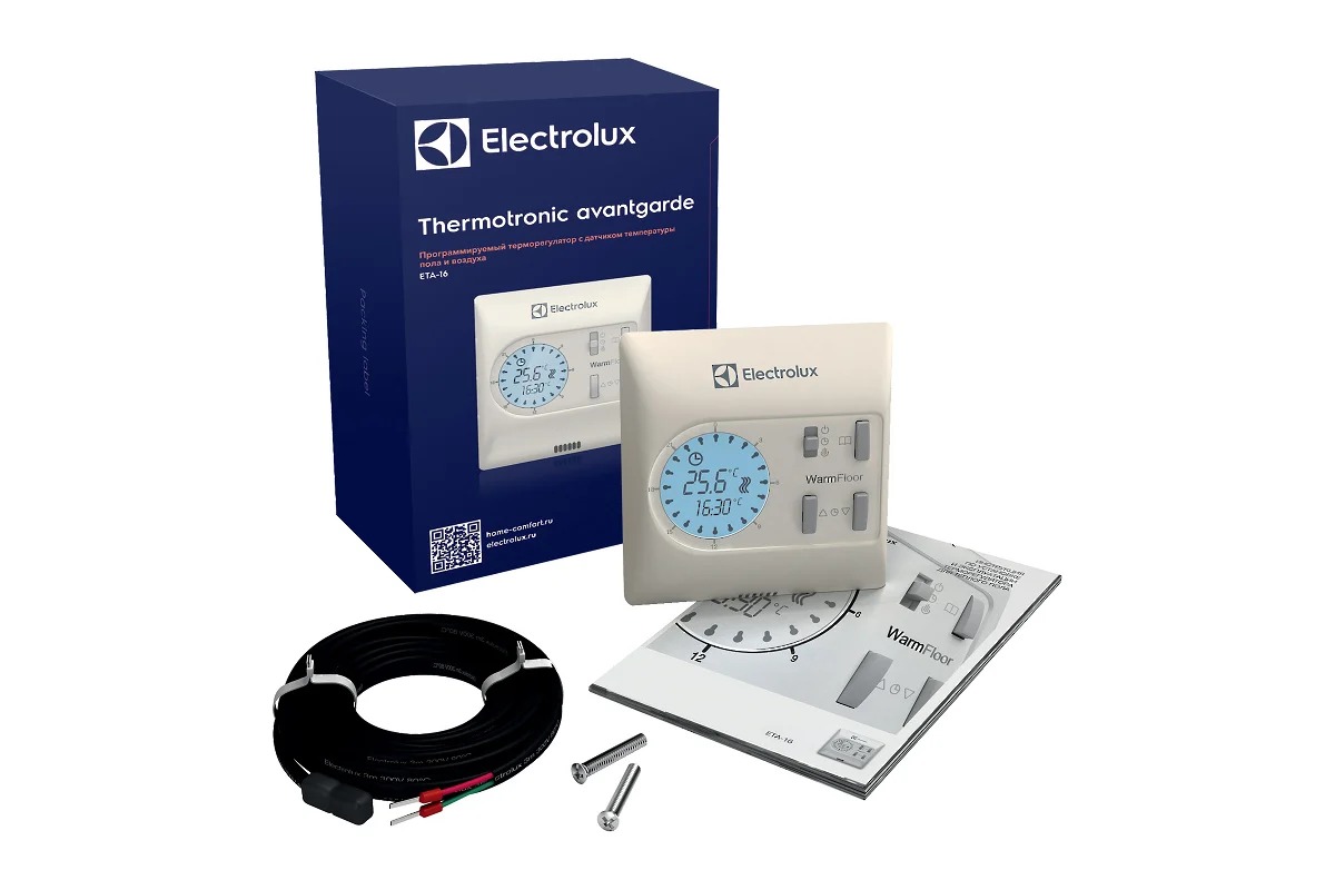 Electrolux ETA-16 терморегулятор для теплого пола в 