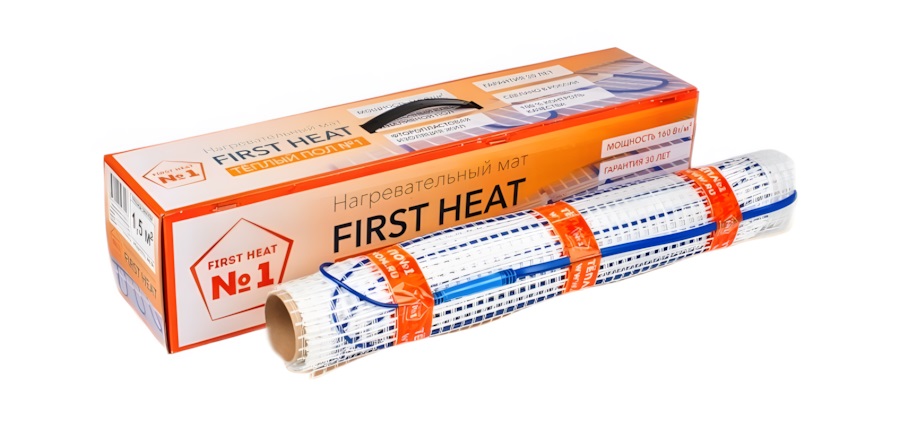 First Heat ТСП-160-1,0 нагревательный мат для теплого пола в #REGION_NAME_DECLINE_PP#