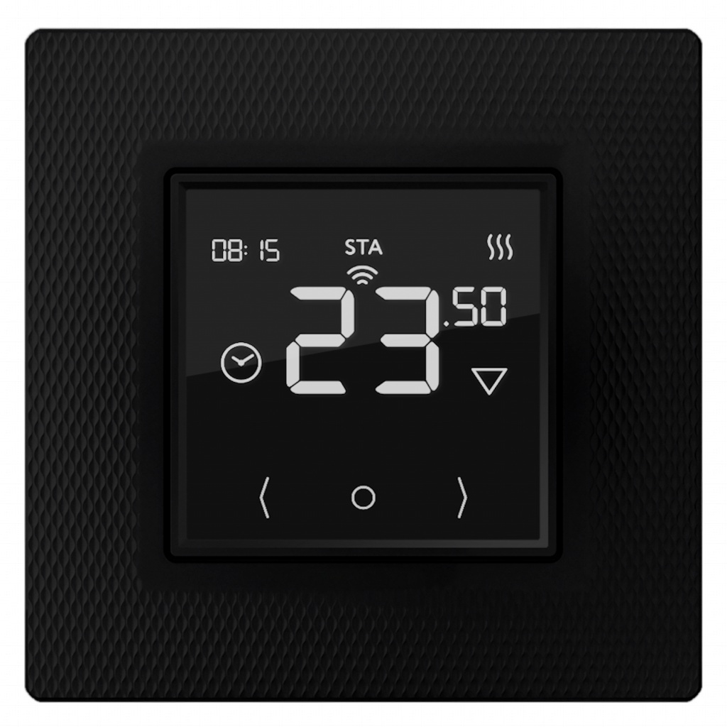 Теплолюкс EcoSmart 25 терморегулятор для теплого пола, черный в 
