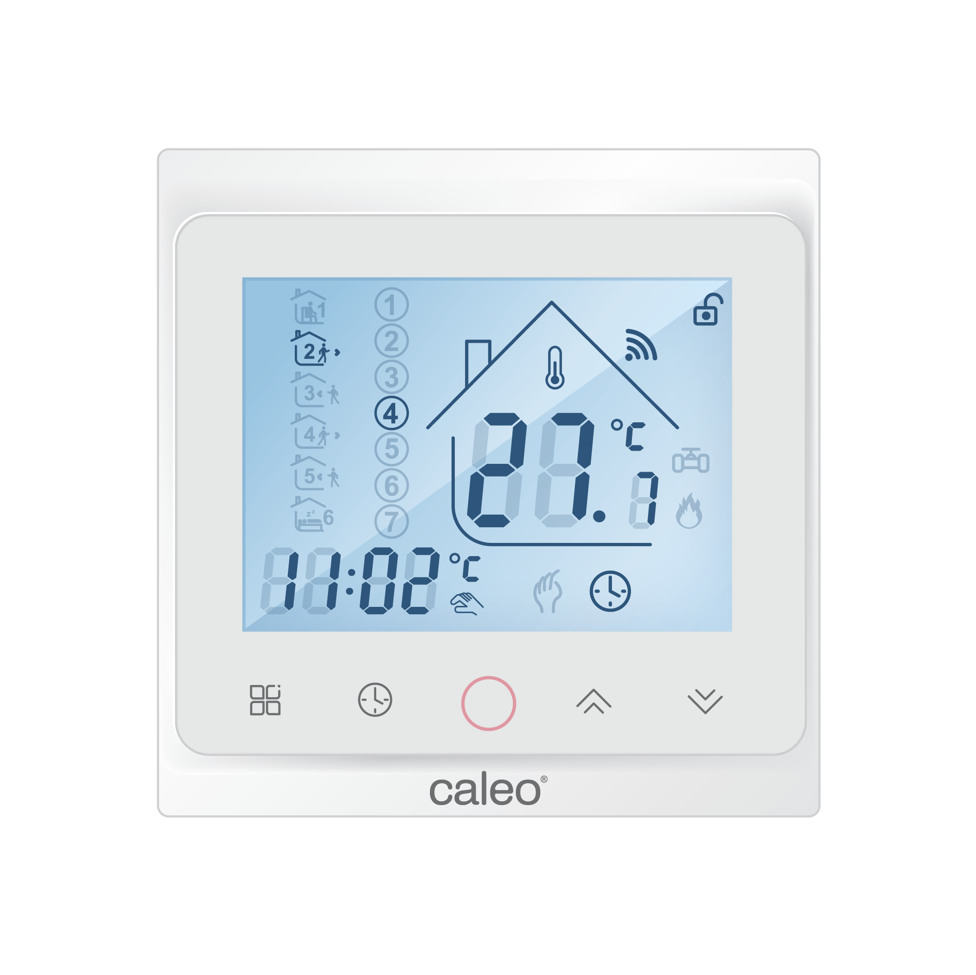 CALEO С936 Wi-Fi терморегулятор для теплого пола, белый в 