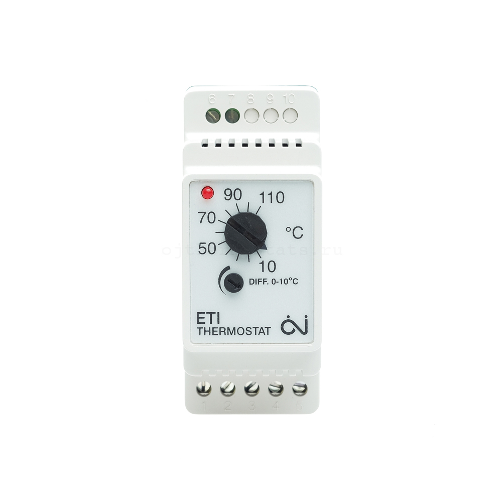 OJ Electronics ETI-1221 терморегулятор для обогрева трубопроводов в 