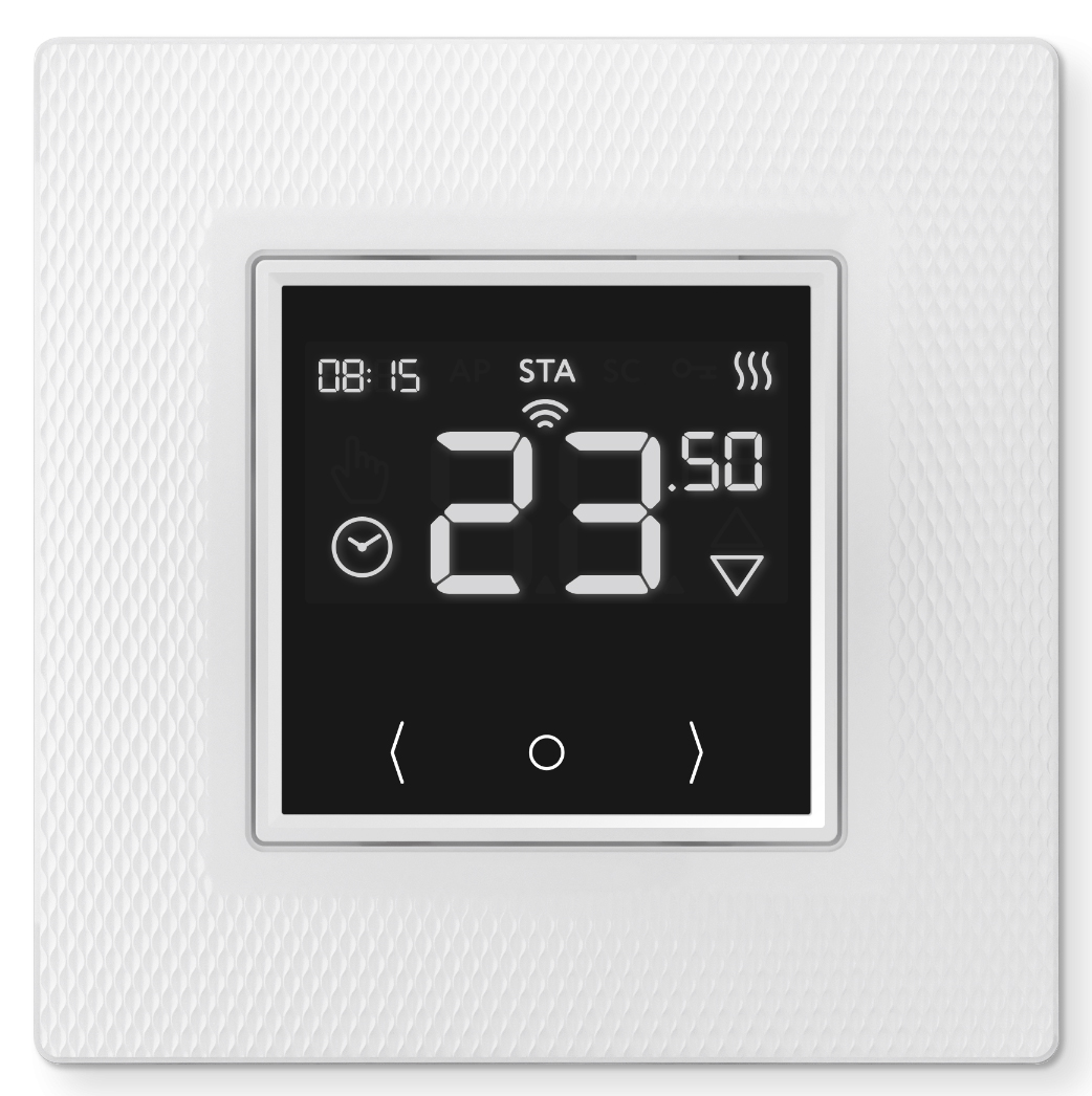 Теплолюкс EcoSmart 25 терморегулятор для теплого пола, белый в 