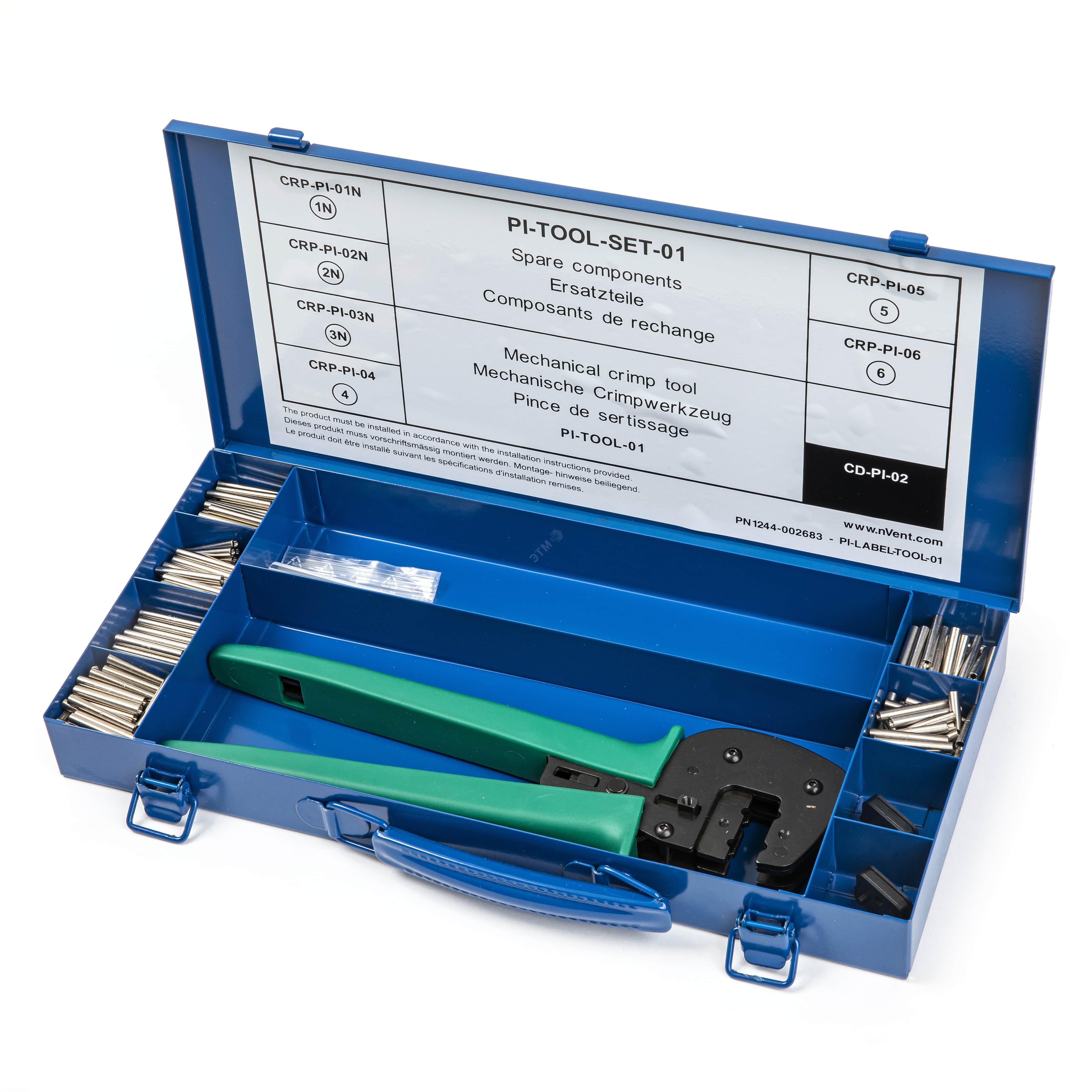 PI-TOOL-SET-01 набор для опрессовки в 