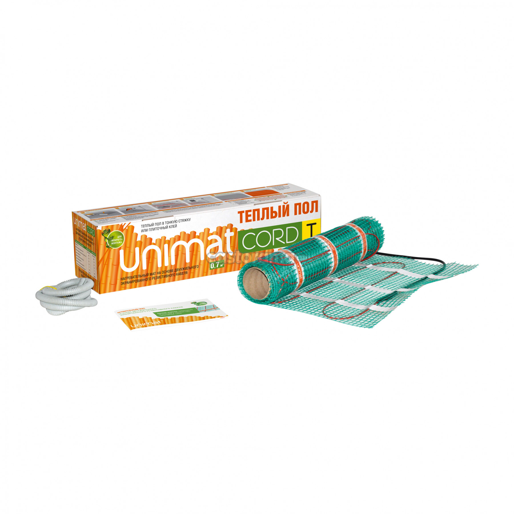 Caleo UNIMAT CORD 130-0,5-0,7 нагревательный мат для теплого пола в 