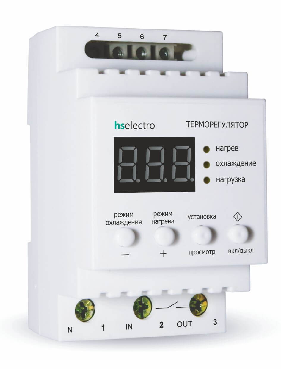 HS Electro ТР16У2 терморегулятор универсальный в 