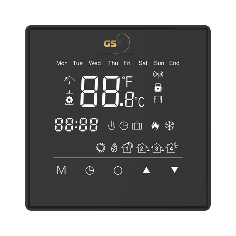GS Element 2.0 терморегулятор для теплого пола, черный в #REGION_NAME_DECLINE_PP#
