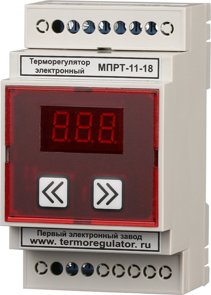 МПРТ-11-18  терморегулятор для высокотепературного нагрева с датчиком KTY-81-110 в 