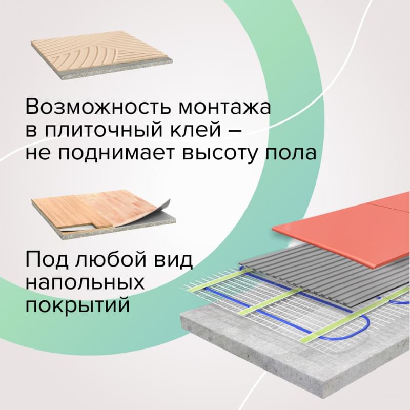 Caleo CABLE 10W-45 кабельный теплый пол в 