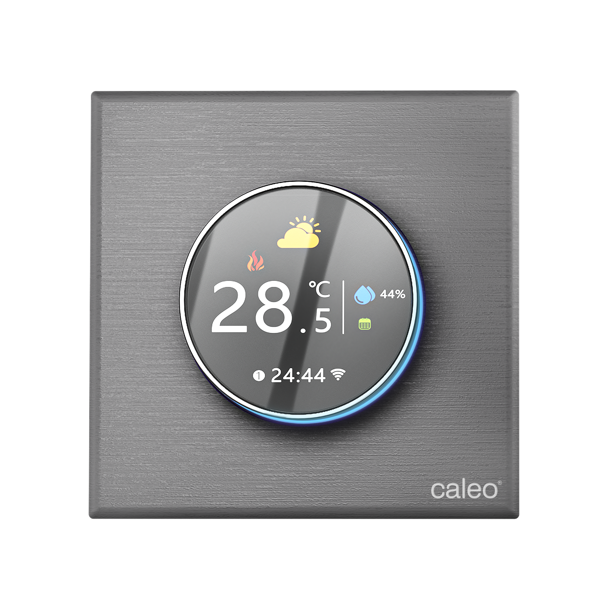 CALEO С938 Wi-Fi терморегулятор для теплого пола, серебристый в 