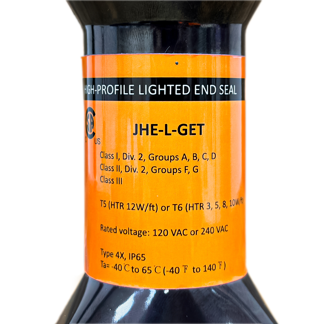 JHE-L-GET концевая заделка с индикационной лампой в 