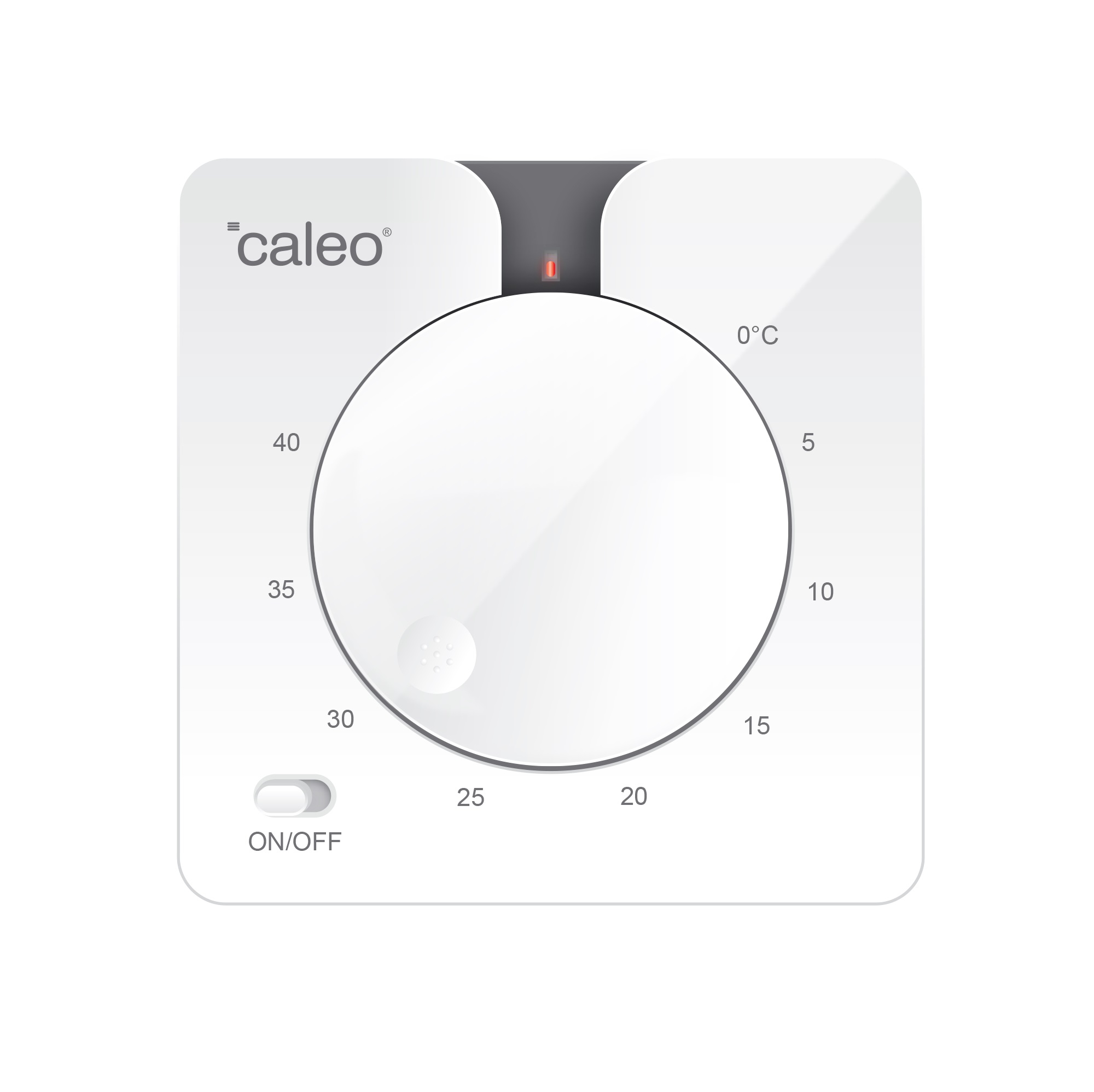 CALEO С430 терморегулятор для теплого пола, белый в 