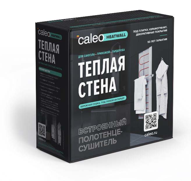 Теплая стена CALEO HEATWALL электрический полотенцесушитель, 20м. в #REGION_NAME_DECLINE_PP#