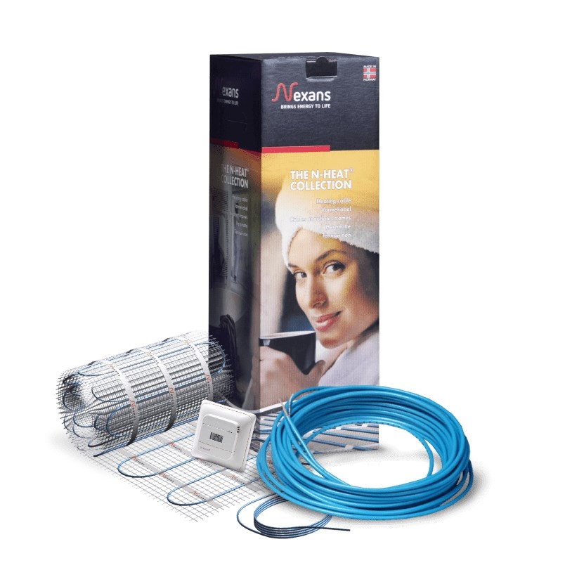 Nexans MILLIMAT/150 1200W - (8 m2) нагревательный мат для теплого пола в 