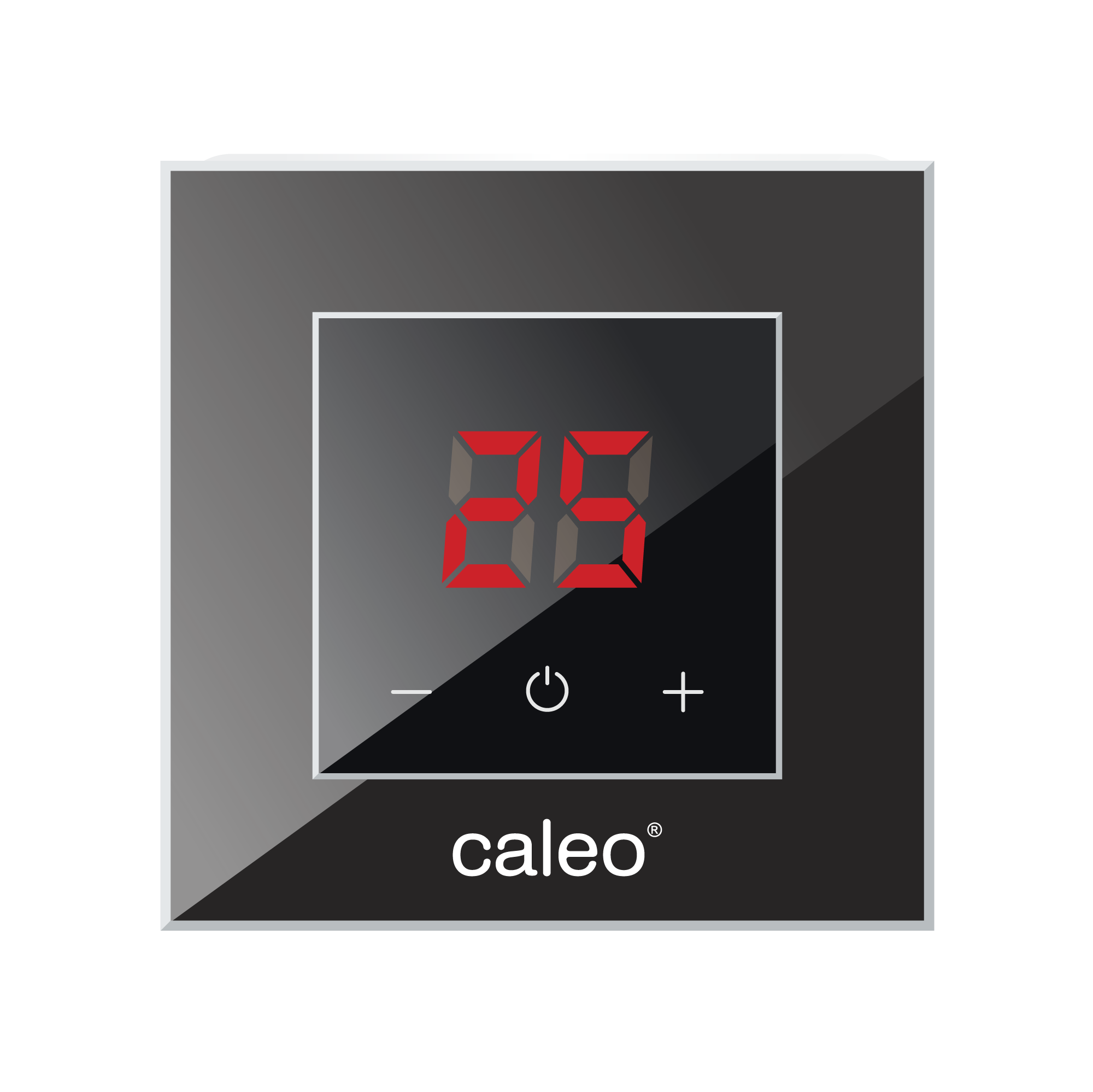 CALEO NOVA, черный терморегулятор для теплого пола, черный в 