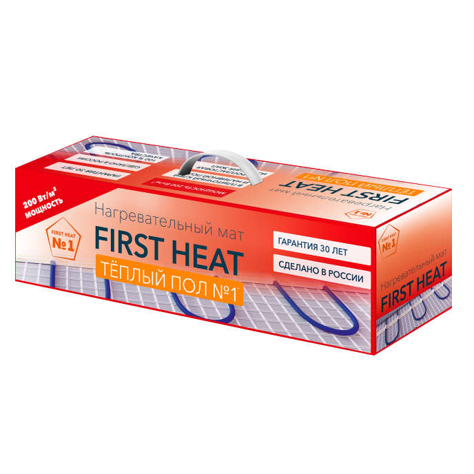 First Heat ТСП-90-0,45 нагревательный мат для теплого пола в 