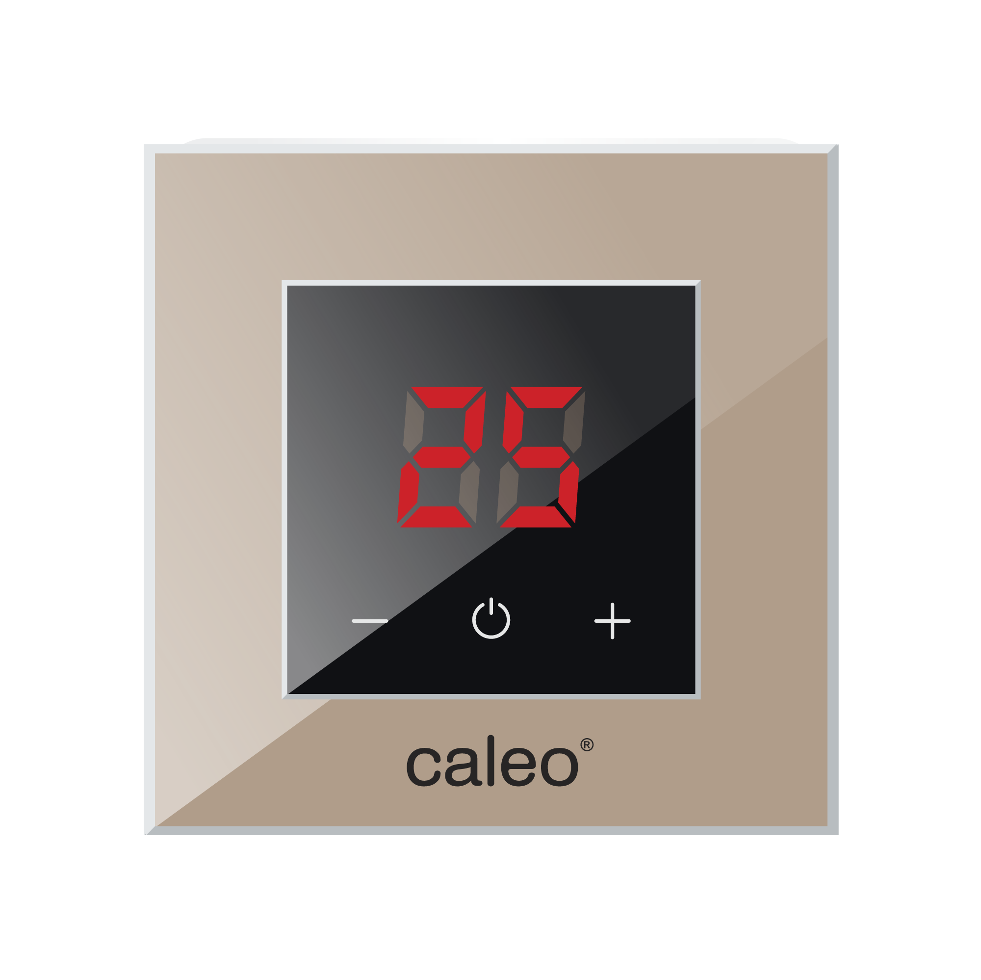 CALEO NOVA, кофейный терморегулятор для теплого пола, кофейный в 