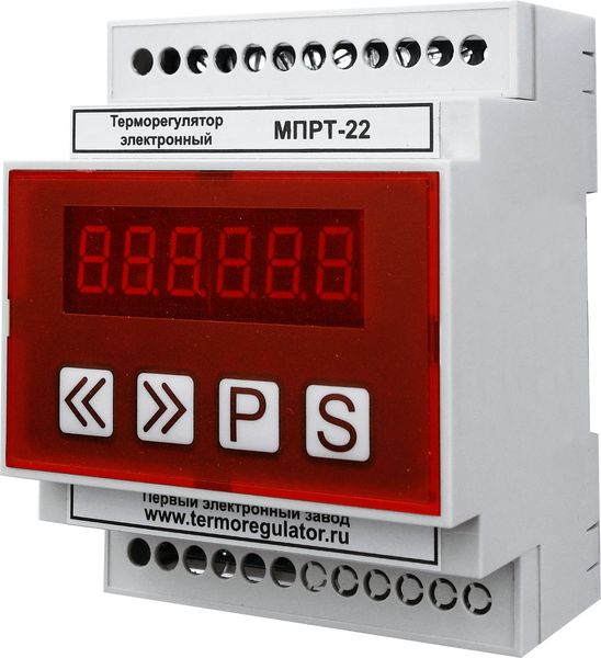 МПРТ-22КТУ терморегулятор для высокотепературного нагрева с датчиком KTY-81-110 в 