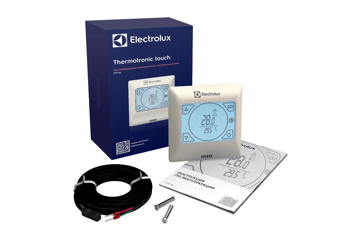 Electrolux ETT-16 терморегулятор для теплого пола в 