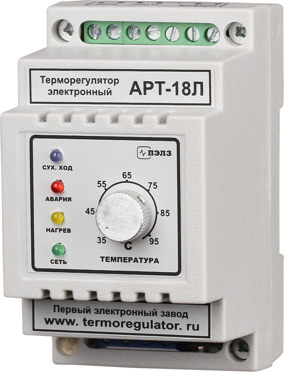 АРТ-18Л терморегулятор для высокотепературного нагрева с датчиком KTY-81-110 в 