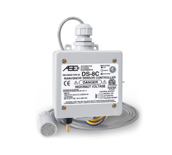 DEVI DS-8C терморегулятор для наружных систем с датчиками влажности и температуры в 