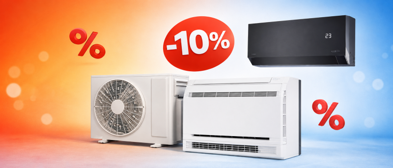 Скидка -10% на мульти сплит-системы Electrolux