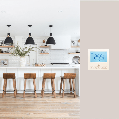 ТС 403 терморегулятор для теплого пола, белый в 