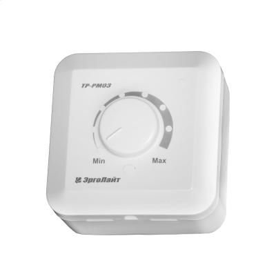 ТР-РМ-03-500 регулятор мощности накладной, черный в 