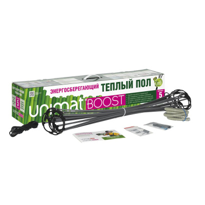 Комплект стержневого тёплого пола Unimat BOOST-2500 в 