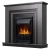 Каминокомплект Electrolux Classic EFP/P-1020LS, портал Grado Classic графит, черный в 
