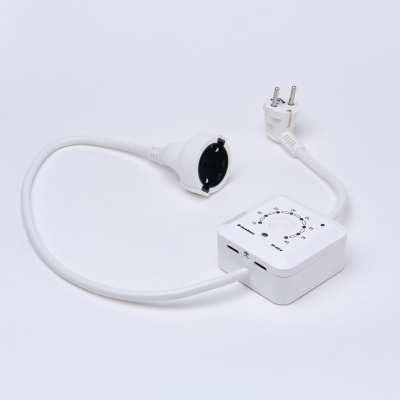 Эрголайт ТР-01.2Р терморегулятор для обогревателей на проводе, белый в 