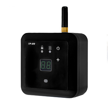 Эрголайт ТР-09В GSM терморегулятор для теплого пола с датчиком воздуха, черный в 