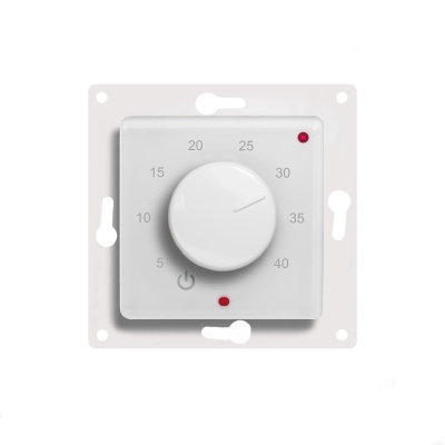 Эрголайт ТР-03 Этика терморегулятор для теплого пола, белый (в рамку Legrand Etika) в 