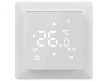 Русское тепло ТР-515 Wi-Fi терморегулятор для теплого пола, белый в 