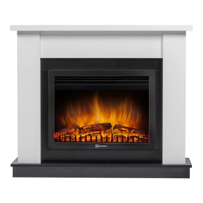 Каминокомплект Electrolux EFP/P-2520LS, портал Canto 25 белый в 