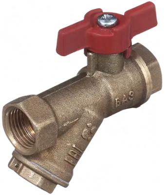 Кран-фильтр 11Б27п1 DN15 вр/вр бабочка никель в 