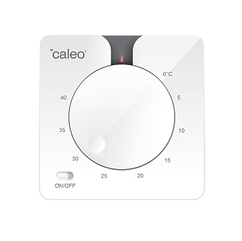 CALEO С430 терморегулятор для теплого пола, белый в 
