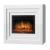 Каминокомплект Electrolux EFP/P-2520LS с порталом Cubo 25 белый в 