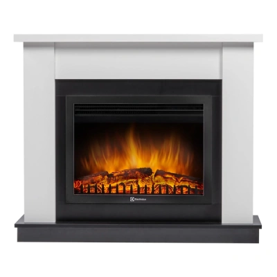 Каминокомплект Electrolux EFP/P-2720RLS, портал Canto 25 белый в 
