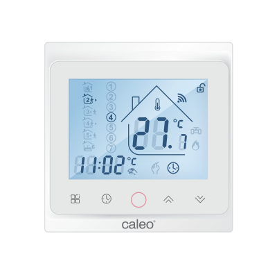 CALEO С936 Wi-Fi терморегулятор для теплого пола, белый в 