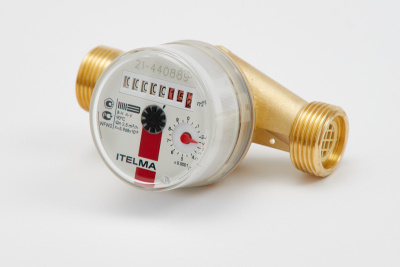 Счетчик горячей воды WFW20.E130-0-R-L-0-IP54, ДУ20 в 