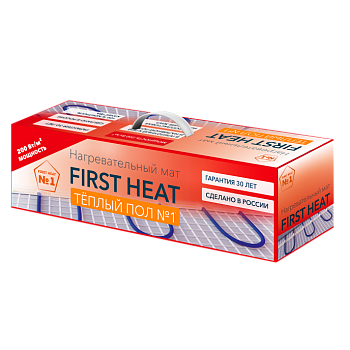 First Heat ТСП-180-0,9 нагревательный мат для теплого пола в 
