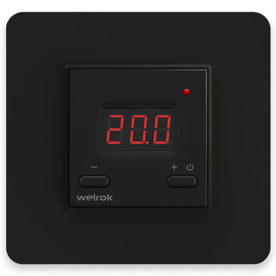 Welrok vt bk терморегулятор для обогревателей в 