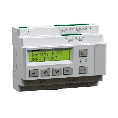 ПР200 программируемое реле с дисплеем в 