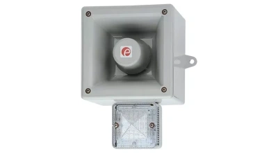 Звуковой сигнализатор AL121H и светодиодный маяк в 