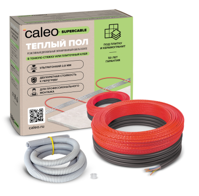 Комплект теплого пола Caleo Supercable 18W-40 в 