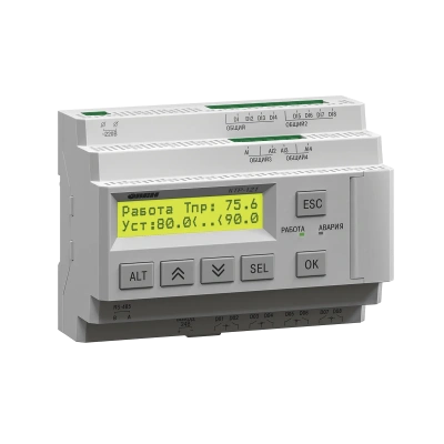 КТР-121 контроллер для автоматического управления котельной в 