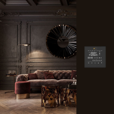 GS Element 2.0 терморегулятор для теплого пола, черный в 