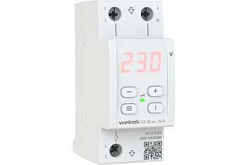 Welrok D2-32 red реле напряжения на 3 клеммы в 