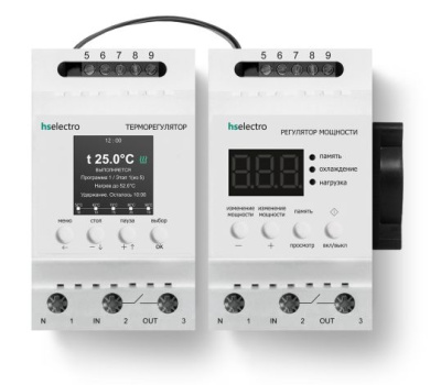 HS Electro ТР32У3 + РН-4с комплект терморегуляторов для ПИД-регулировки в 