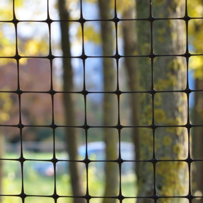 Заборная сетка Alfasetka серебристая 1х50 в 